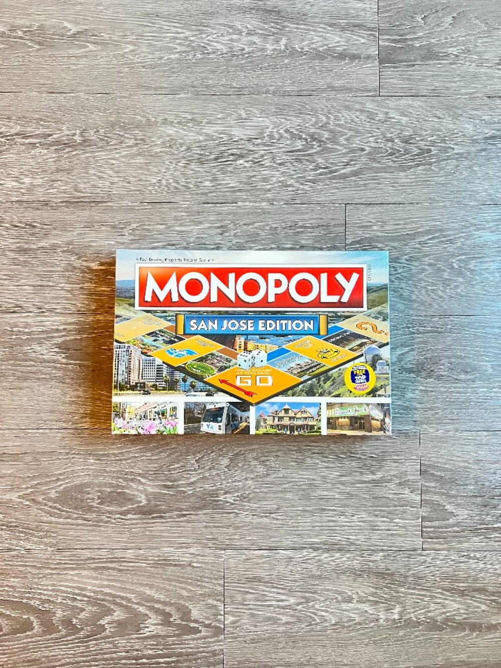 Monopoly "San Jose Edition" board game factory sealed